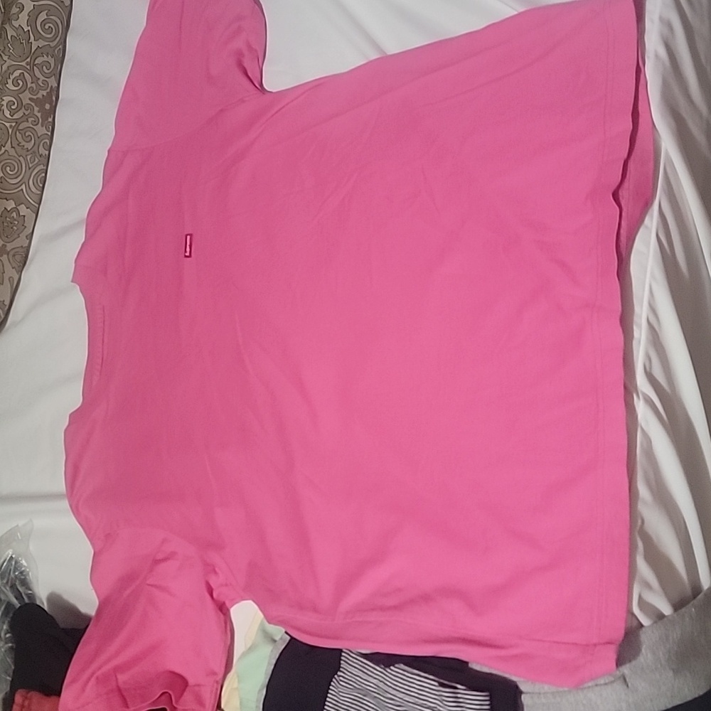 Supreme small box tee pink L